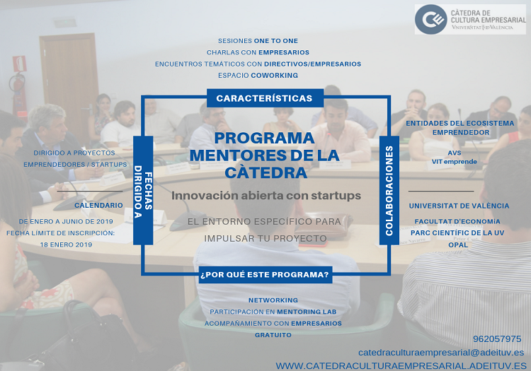 Mentoring Programme. Open Innovation with Startups